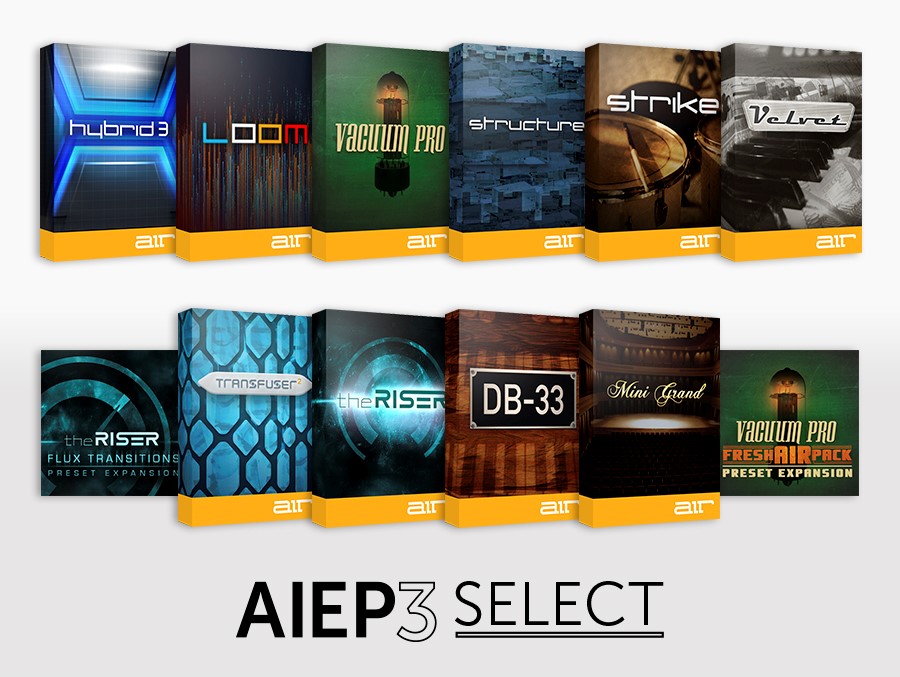 AIR Music AIEP3 Select Instrument Expansion Pack 3 eLicense